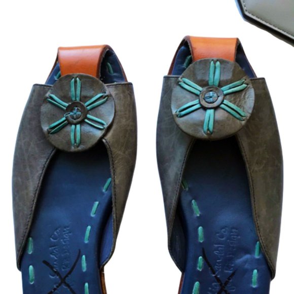 East India Sandal Co by RZ Design Premium Leather Flats - Picture 2 of 7